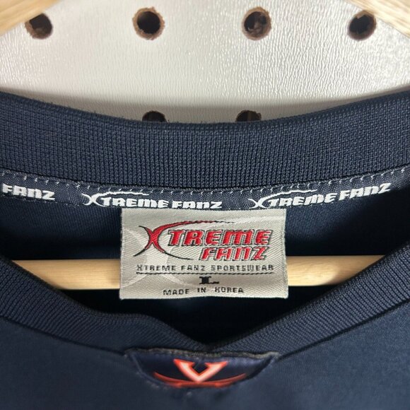 Virginia Cavilers Football Jersey Size Large Xtreme Fanz Retro Blue Orange #11 - Picture 6 of 7